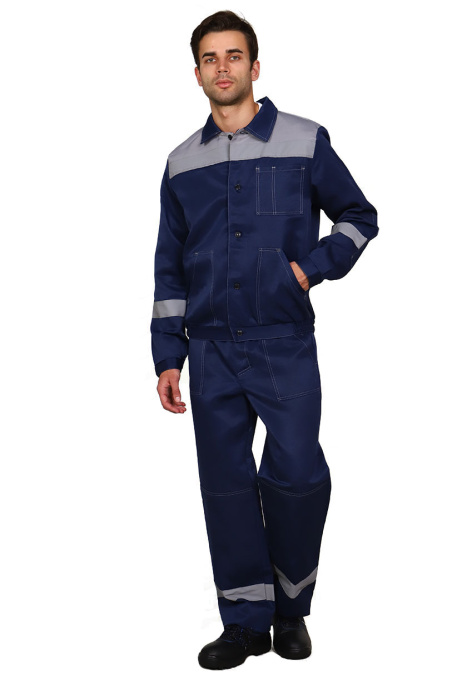 Костюм «Легион» 215.1.4 сине-серый
